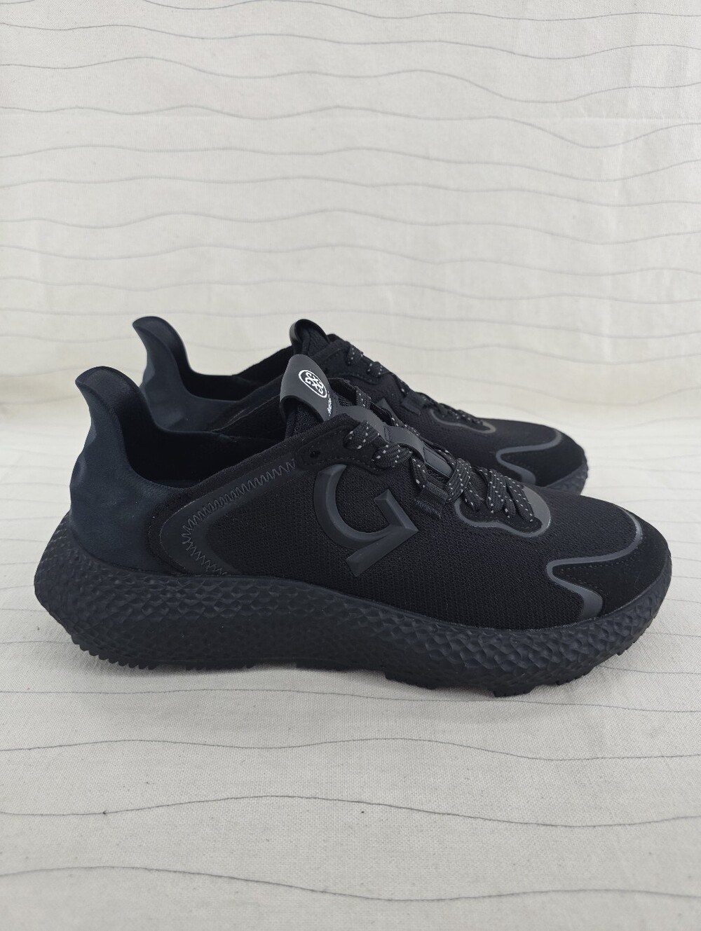 G/Fore Mens MG4X2 Onyx Tripple Black Golf Shoes G4MC0EF40 Size 7 EUC